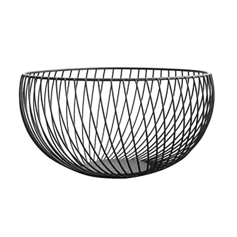 Nordic Style Metal Fruit and Vegetable Storage Basket Holder