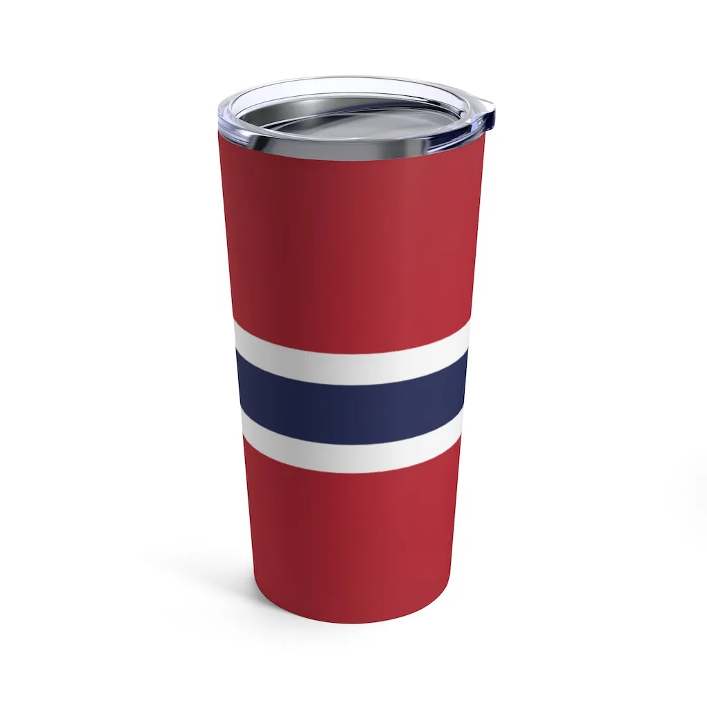 Norwegian Flag 20 oz Insulated Tumbler