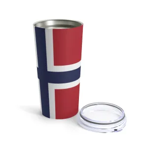 Norwegian Flag 20 oz Insulated Tumbler