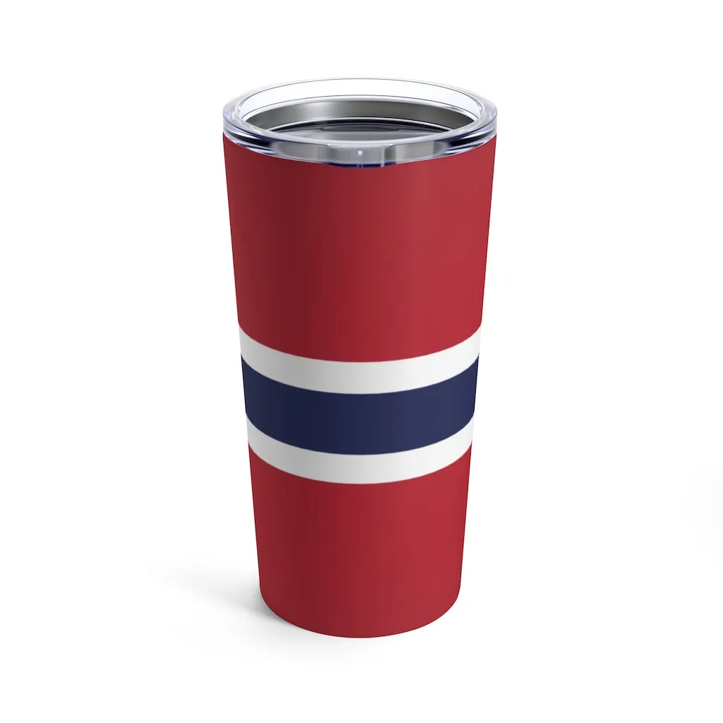 Norwegian Flag 20 oz Insulated Tumbler