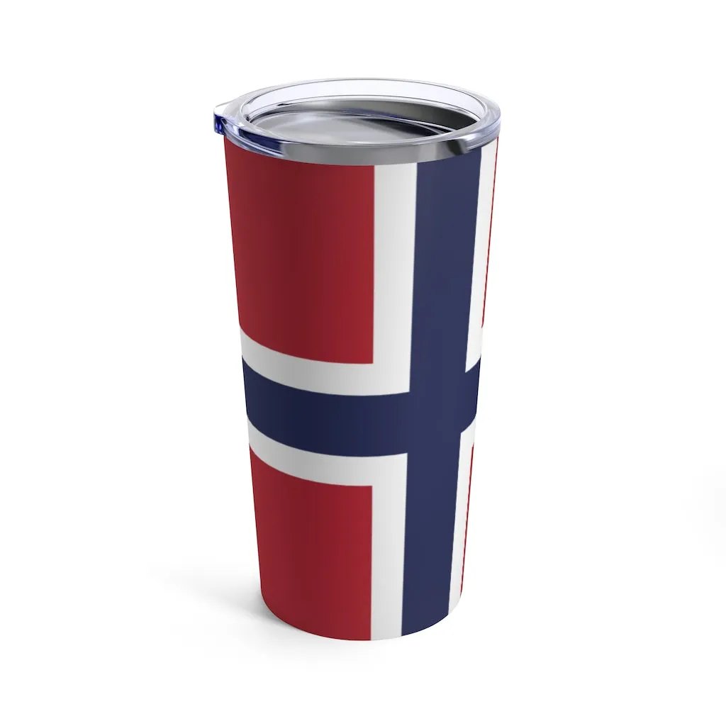 Norwegian Flag 20 oz Insulated Tumbler