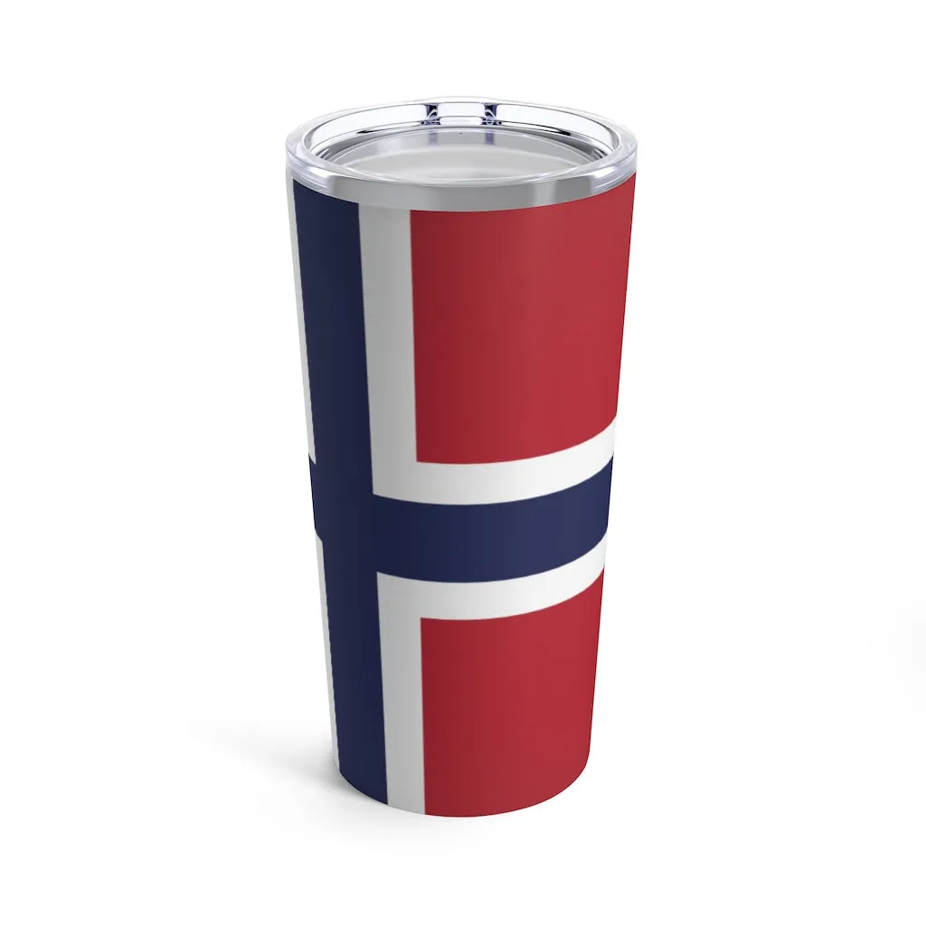 Norwegian Flag 20 oz Insulated Tumbler