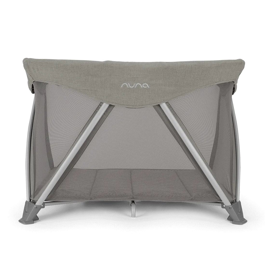 Nuna Sena Aire Travel Cot Inc. Zip On Bassinet - Frost