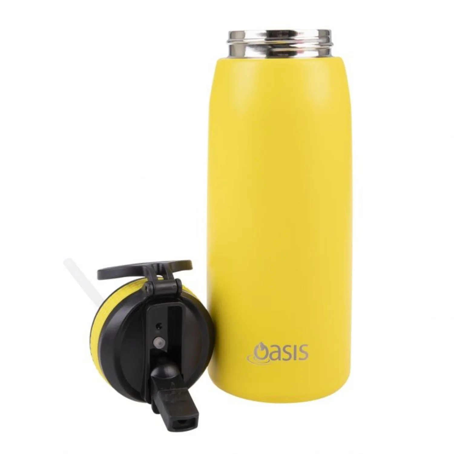 Oasis Stainless Steel Insulated Sports Water Bottle with Straw 780ML