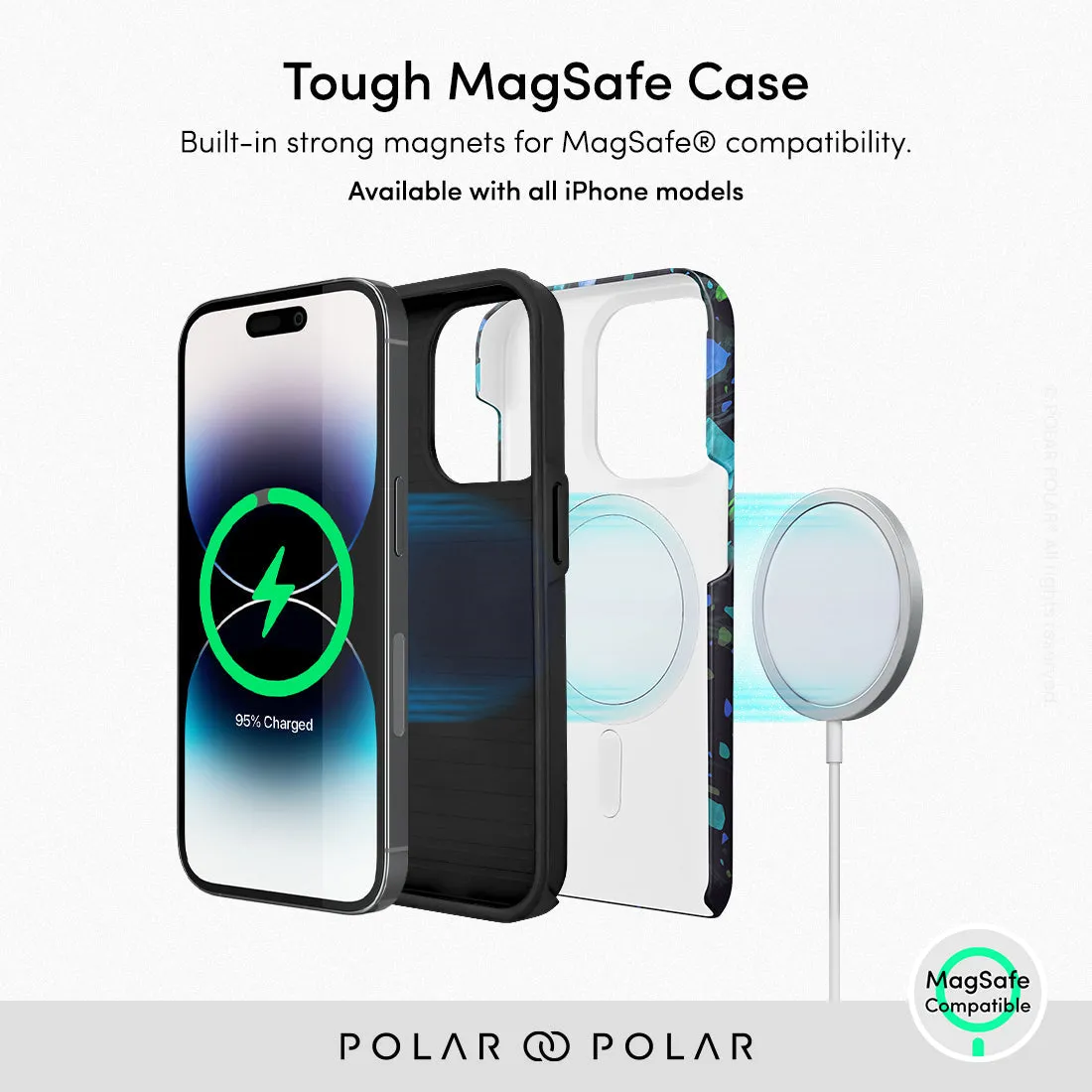 Ocean Terrazzo Gem Custom - iPhone 15 Pro Max Case