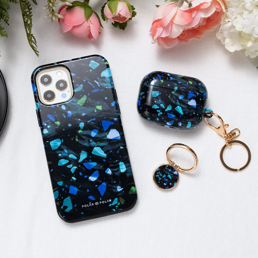 Ocean Terrazzo Gem - iPhone XR Case