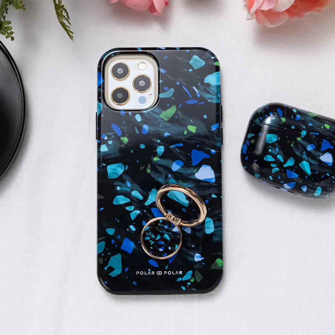 Ocean Terrazzo Gem - iPhone XR Case