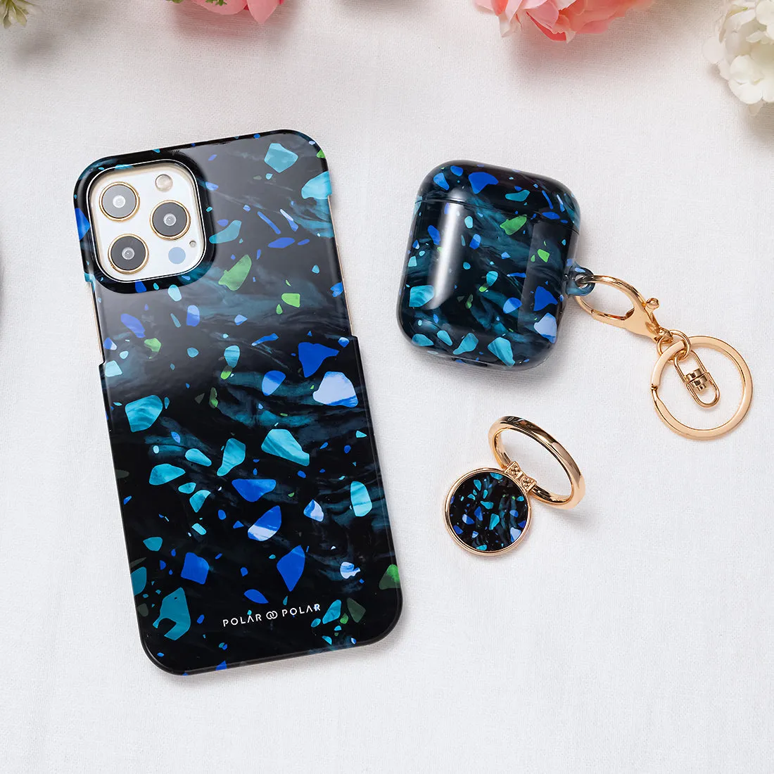 Ocean Terrazzo Gem - iPhone XR Case