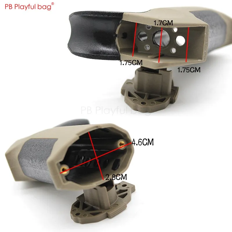 Outdoor CS Toys gun parts HG5 Black Soft Rubber Black Sand Colour Impact Motor Grip Jinming 480 M4 556 FTM TTM Jinming480 LD65