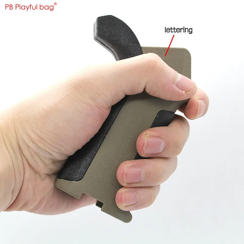 Outdoor CS Toys gun parts HG5 Black Soft Rubber Black Sand Colour Impact Motor Grip Jinming 480 M4 556 FTM TTM Jinming480 LD65
