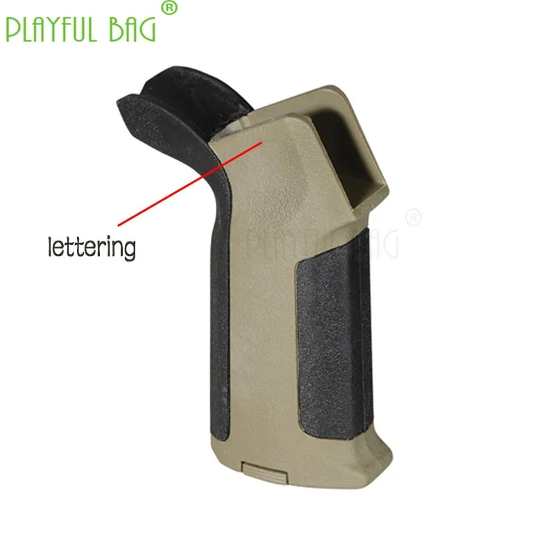 Outdoor CS Toys gun parts HG5 Black Soft Rubber Black Sand Colour Impact Motor Grip Jinming 480 M4 556 FTM TTM Jinming480 LD65