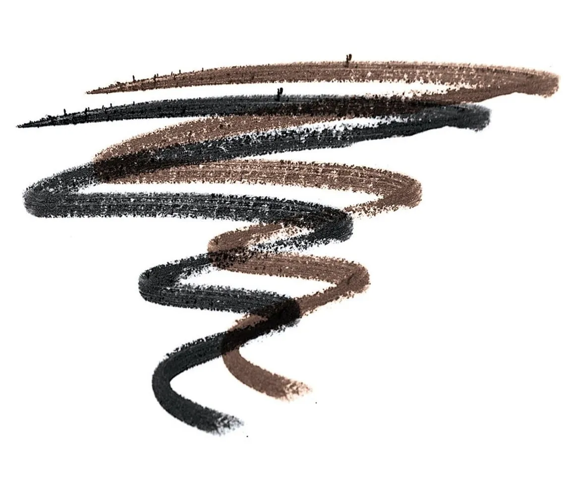 Pack of 2 CoverGirl Tru Naked Waterproof Eyeliner Duo, 805 Mocha / Ebony
