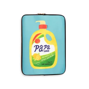 Papa Love Soap | Laptop Sleeve {LOVE SUPERMARKET}
