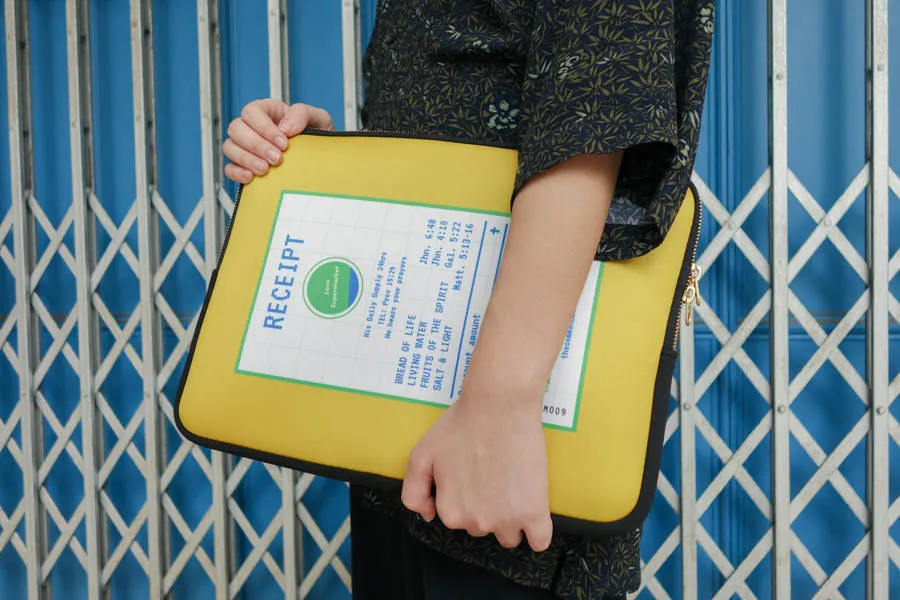 Papa Love Soap | Laptop Sleeve {LOVE SUPERMARKET}