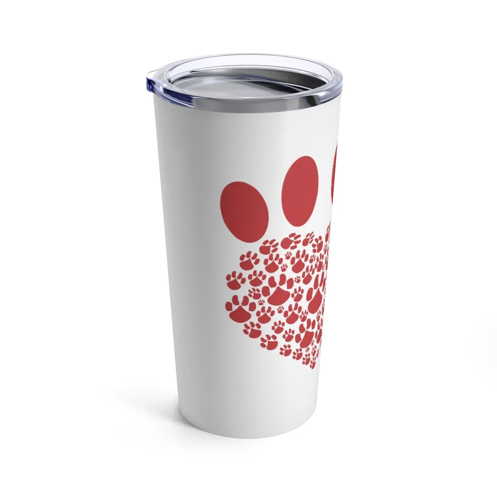 Paw Lover 20 OZ. Tumbler