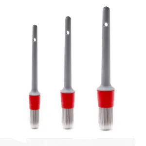 PCC Premium Detailing Brush, Set Of 3, Grey