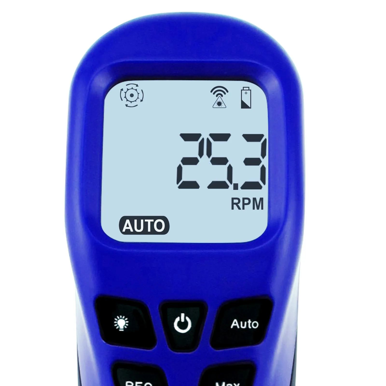 PD_55 Kibeland Handheld Digital Laser Tachometer Measuring Range: 2.5-99999RPM