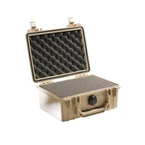 Pelican™ 1150 Protector Cases, 0.1cu ft, 8.29 in x 5.79 in x 3.75 in, Desert Tan, 1150-000-190