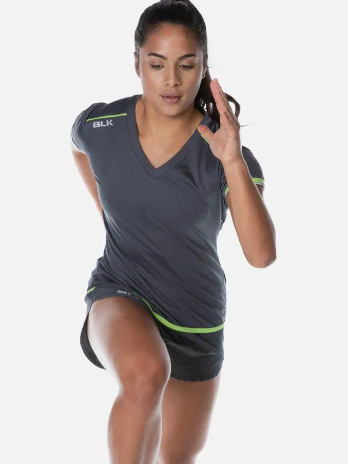 Performance Ladies Tee Gun Metal