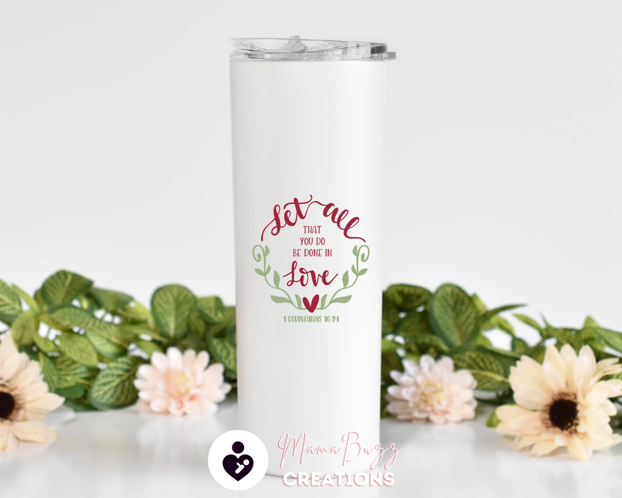 Personalized Tumbler Cup,Insulated Tumbler,Custom Tumbler With Straw,Faith,Hope,Love Custom Tumbler,Personalized 20 Oz Steel Tumbler