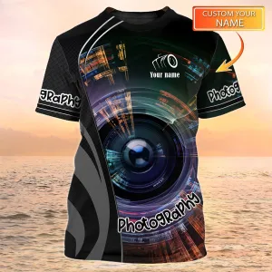 Photography Shirts Camera Shirts Photography Custom Tshirt