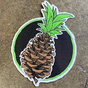 Pinecone & Pineapple Hybrid Sticker - 2" Diecut