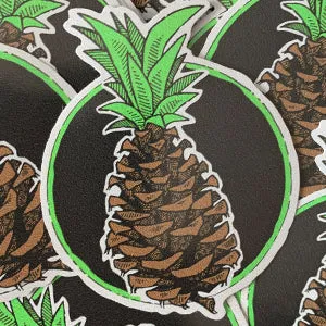 Pinecone & Pineapple Hybrid Sticker - 2" Diecut