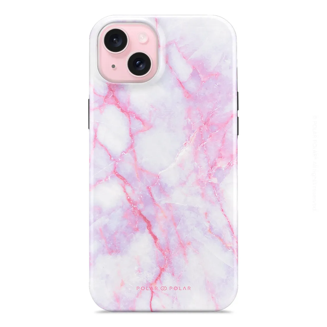 Pink White - iPhone 15 Plus Case