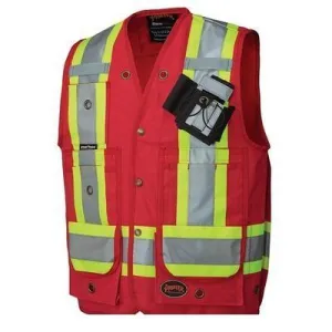 Pioneer 694 CSA Surveyor's / Supervisor's Vest - Red