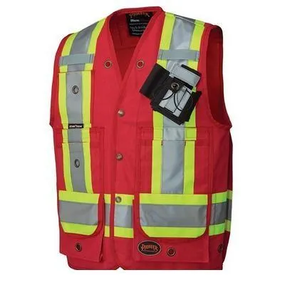 Pioneer 694 CSA Surveyor's / Supervisor's Vest - Red