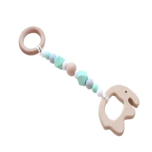 Play Gym Hanging Elephant - Mint