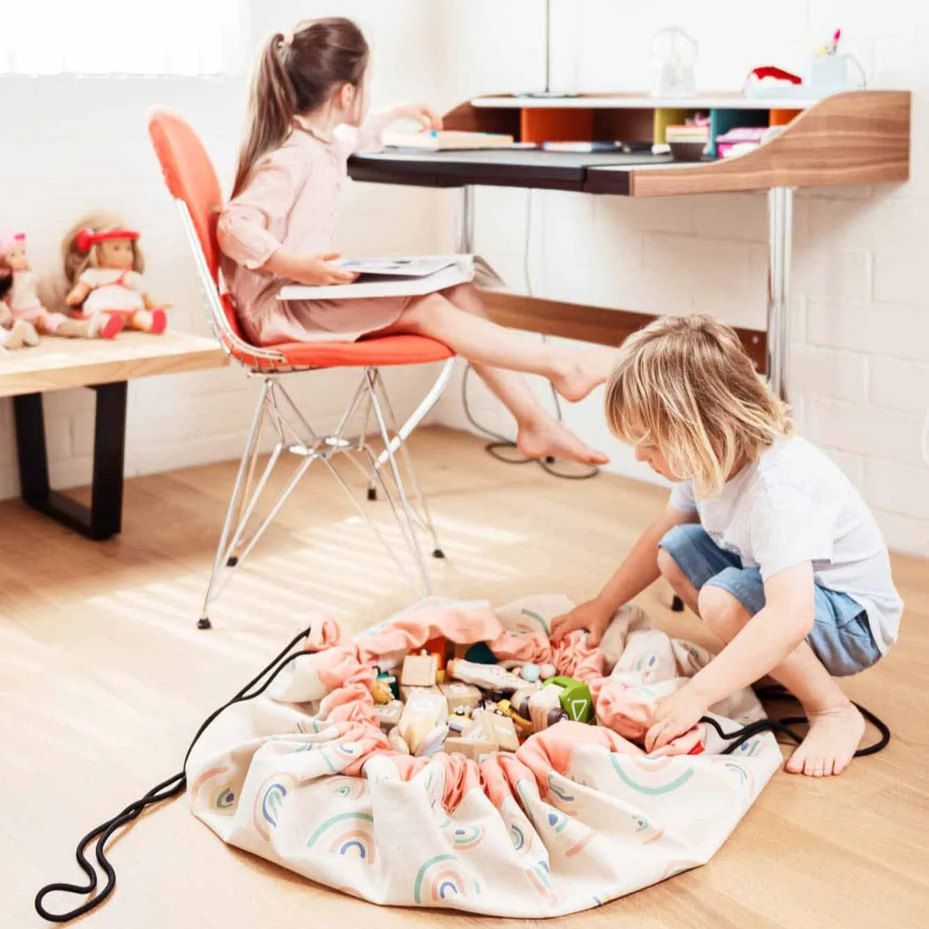 Play&Go Rainbow toy storage bag (Min of 1, multiples of 1)