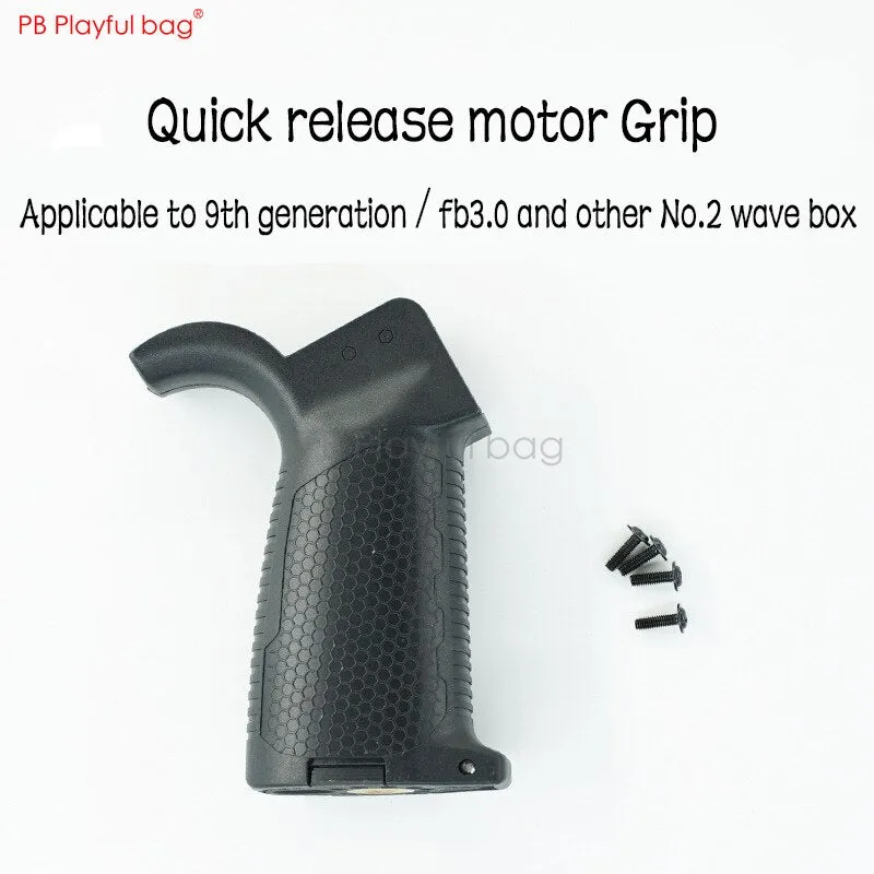 Playful bag Quick release motor grip Jinming 9 fb3.0 wave box rear grip water bullet toy gun refitting accessories LD84
