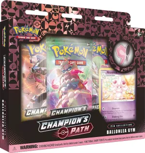 Pokemon Champion's Path Pin Collection - Ballonlea, Spikemuth and Hammerlocke Gyms