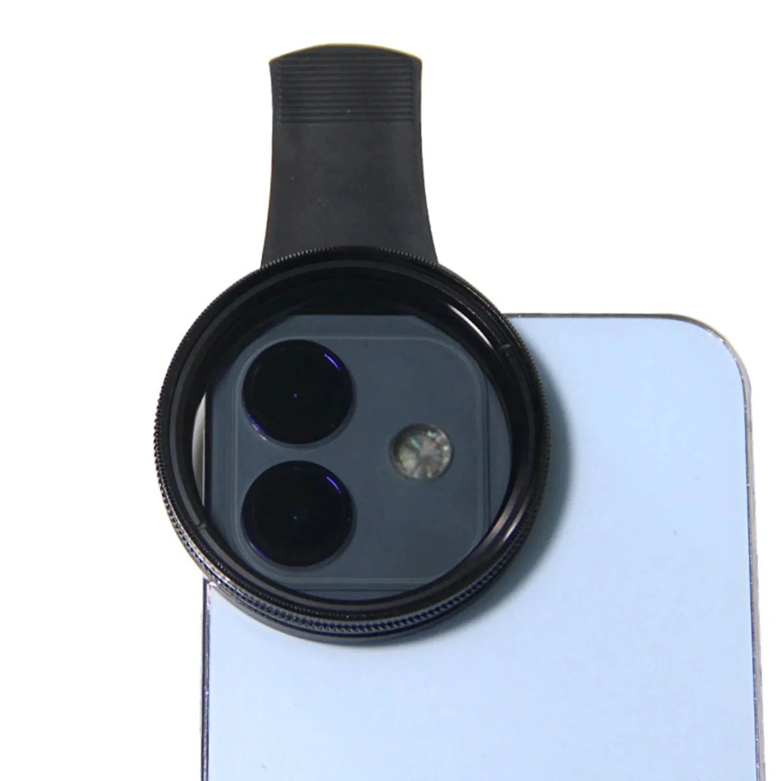 Polarized 52mm CPL Lens Enhancing Smartphone Photography