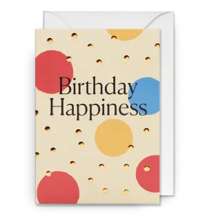Polka Dots & Happiness Birthday