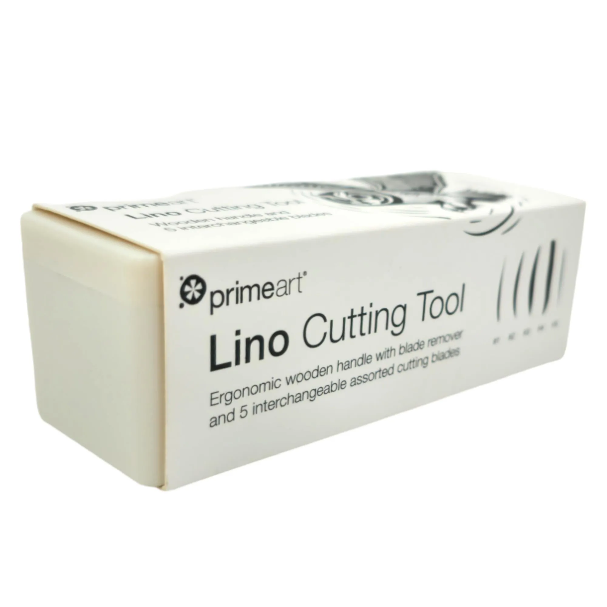 Prime Art Lino cutting tools - 5 Blades in Box
