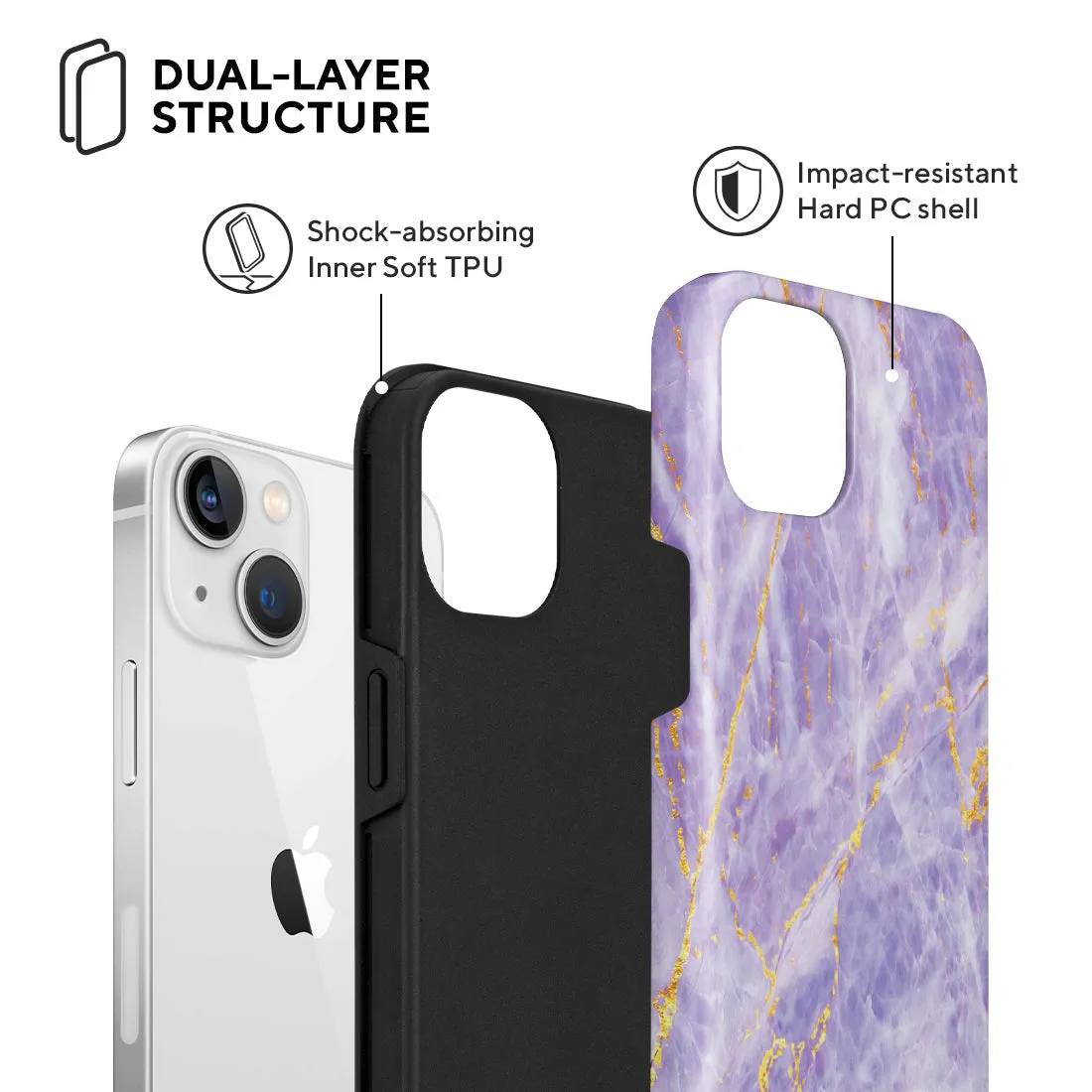 Princess Purple Custom - iPhone 13 Case