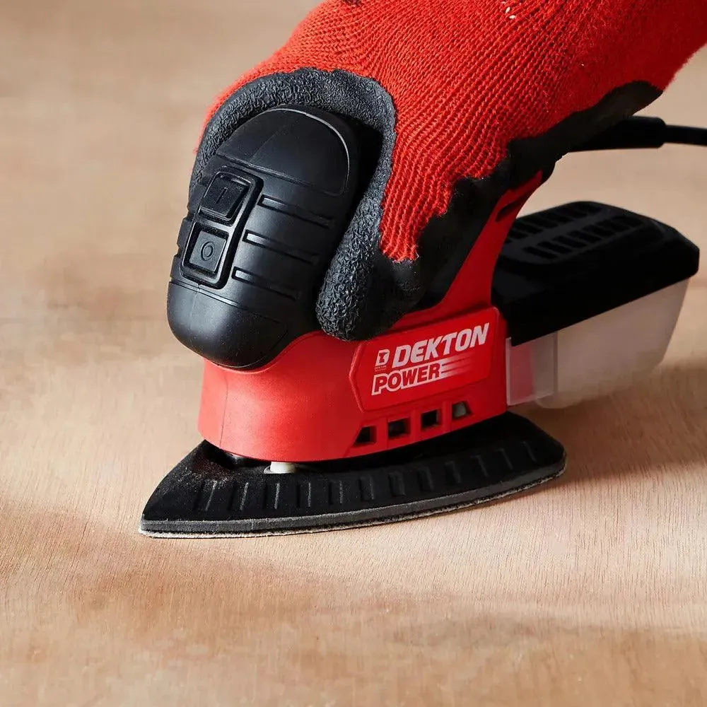 Pro Mini Detail Sander Power 240v 75w   Dust Box   Sanding Sheets