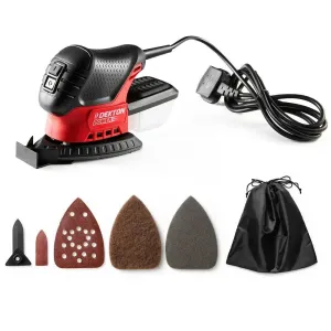 Pro Mini Detail Sander Power 240v 75w   Dust Box   Sanding Sheets