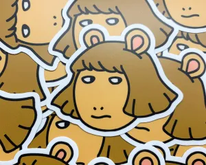 "DW Side-Eye" Vinyl Die Cut Sticker