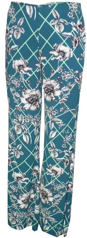 "Geometric Bouquet"  Pant
