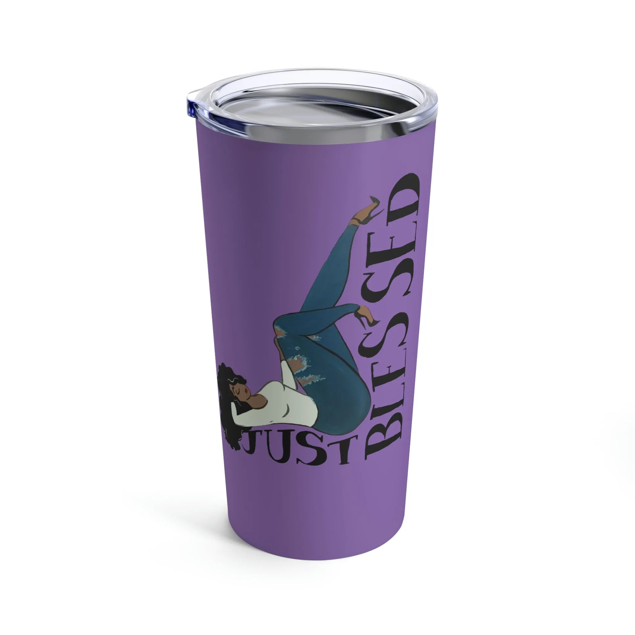 "Just Blessed" Tumbler