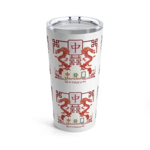 Red Dragon Mahjong Tumbler 20oz