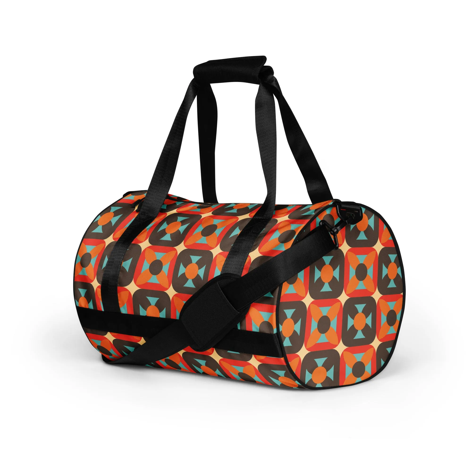 Retro Block - Sustainably Made Gym Bag