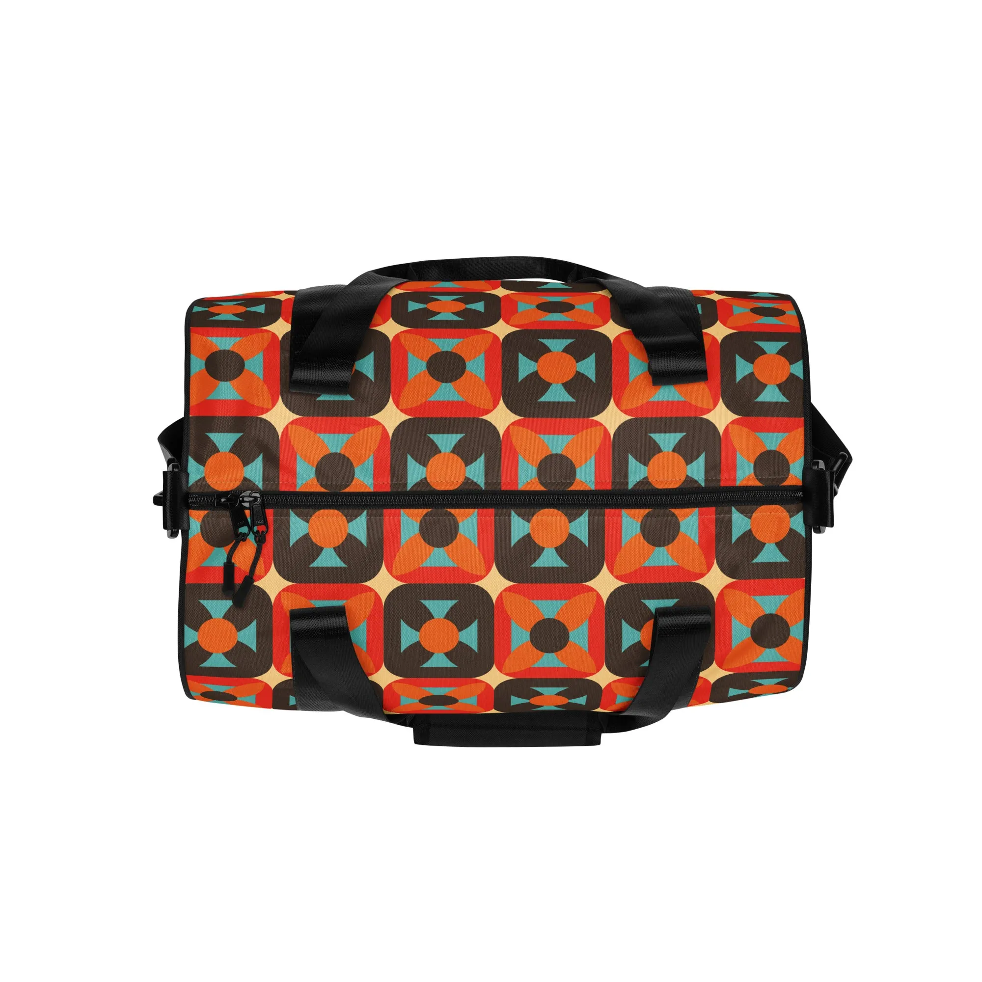 Retro Block - Sustainably Made Gym Bag