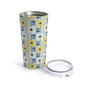 Retro Scandi Flowers 20 oz Insulated Tumbler