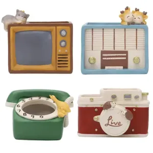 Retro Style Flower Pot in Vintage Shapes for Nostalgic Décor
