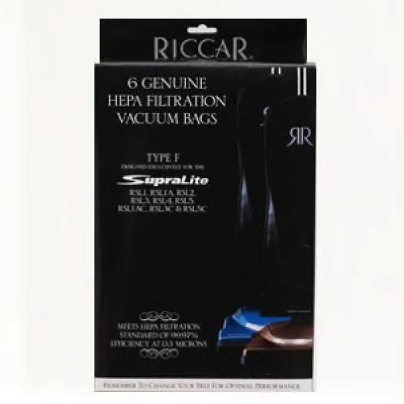Riccar OEM HEPA Bag Type "F"