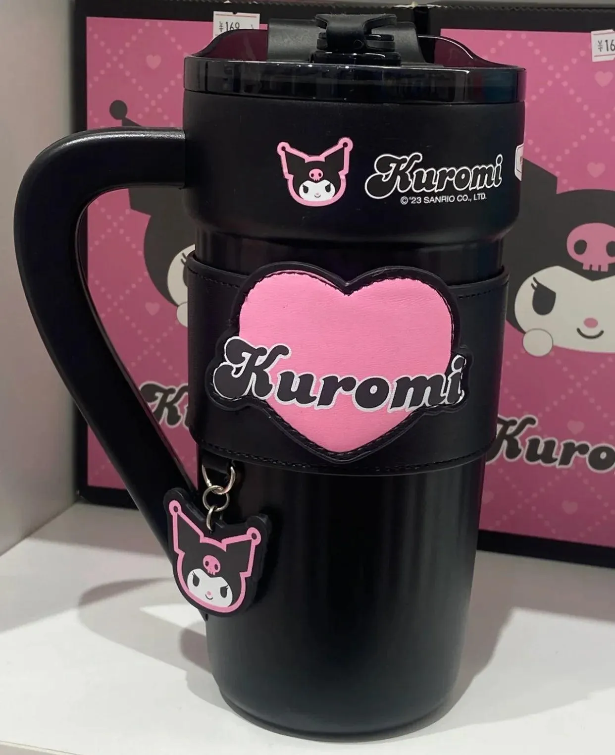 Sanrio Heart Sleeve Leak-proof Tumbler 40 Oz